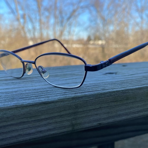 Ralph Lauren glasses frames Red metallic made in Italy - Picture 4 of 11